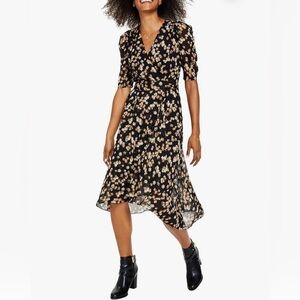 TOMMY HILFIGER Women's Sintched Waist Midi Dress. Zipper back. NEW w/o tags